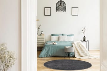 Sheraton Ryamatta Rund 120 cm - Grafit - Products - Textil & mattor - Matta - Modern matta - Ryamatta