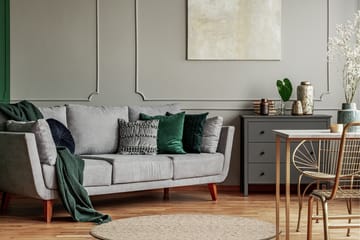 Skagen Ullmatta 160 cm Rund - Naturmelange - Products - Textil & mattor - Matta - Modern matta - Ullmatta