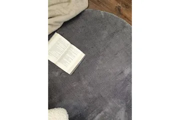 Soft Wiltonmatta Rund 120 cm - Grafitgrå - Products - Textil & mattor - Matta - Modern matta - Wiltonmatta