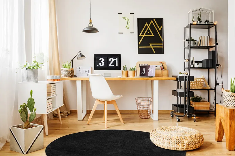 Soft Wiltonmatta Rund 200 cm - Svart - Products - Textil & mattor - Matta - Modern matta - Wiltonmatta