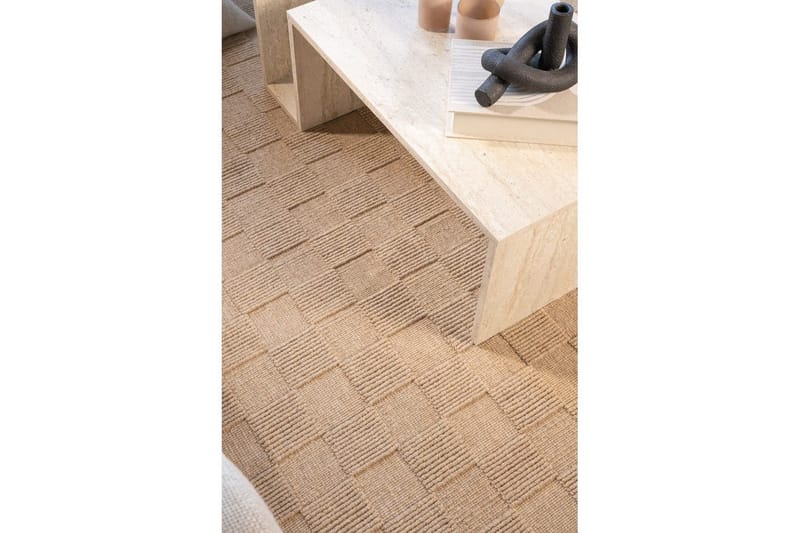 Sydney Ullmatta 200x200 cm - Beige - Products - Textil & mattor - Matta - Modern matta - Ullmatta