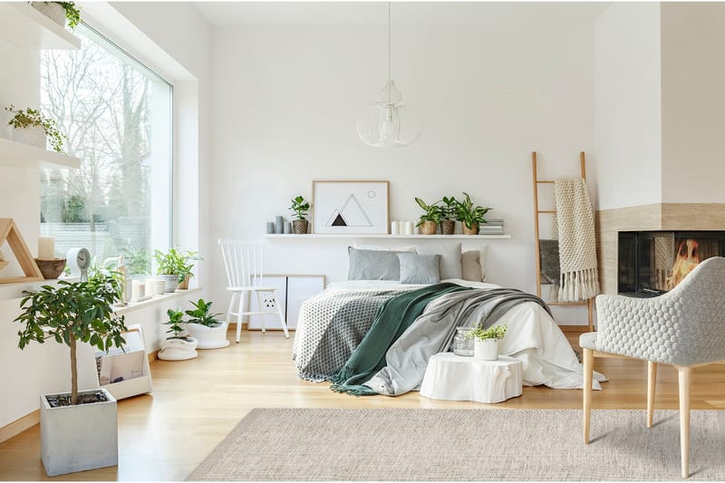 Torsby Ullmatta 240x340 cm Rektangulär - Beige - Products - Textil & mattor - Matta - Modern matta - Ullmatta