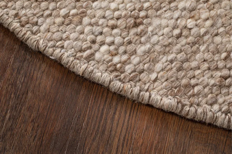 Skagen Ullmatta Rund 160 cm - Linne - Products - Textil & mattor - Matta - Modern matta - Ullmatta