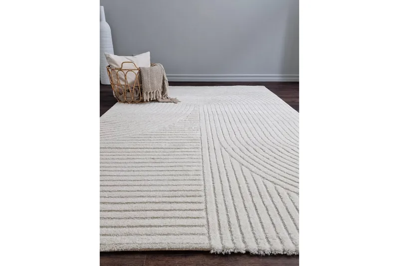 Bella Wiltonmatta 200x290 cm Rektangulär - Vit - Products - Textil & mattor - Matta - Modern matta - Wiltonmatta