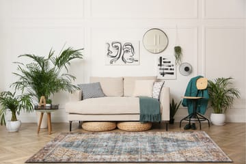 Tarfaya Friezematta 200x290 cm - Turkos - Products - Textil & mattor - Matta - Modern matta - Wiltonmatta