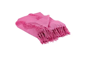 Pläd Khari Rosa - Rosa - Products - Textil & mattor - Filt & pläd