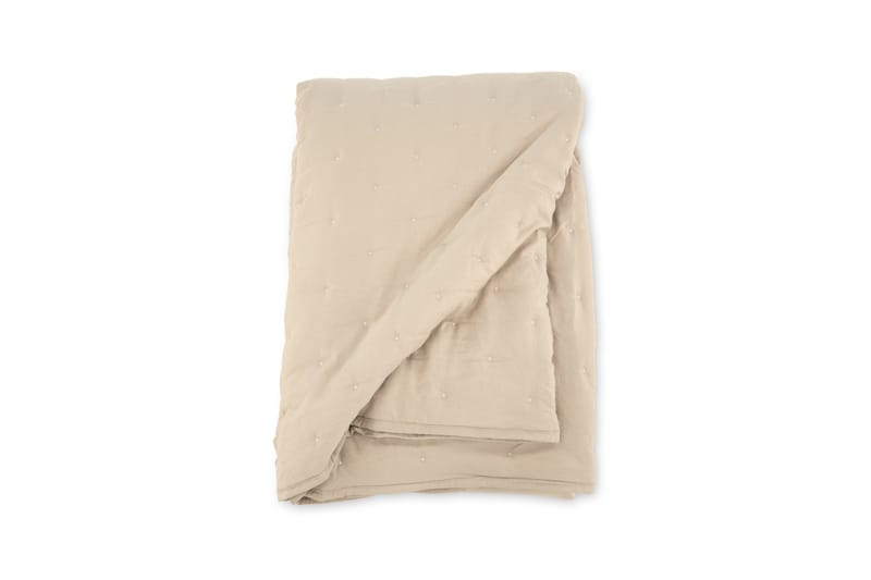 Sally Överkast 260x260 cm - Beige - Products - Textil & mattor - Sängkläder - Överkast - Överkast dubbelsäng