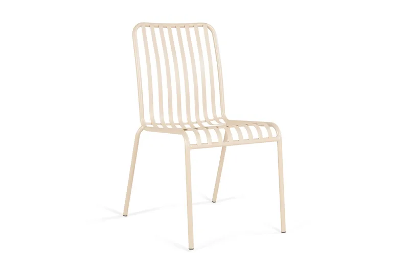 Jarva Matstol Utomhus i metall för balkong och uteplats - Beige - Products - Utemöbler & utemiljö - Balkong & altan - Balkongmöbler - Balkongstol