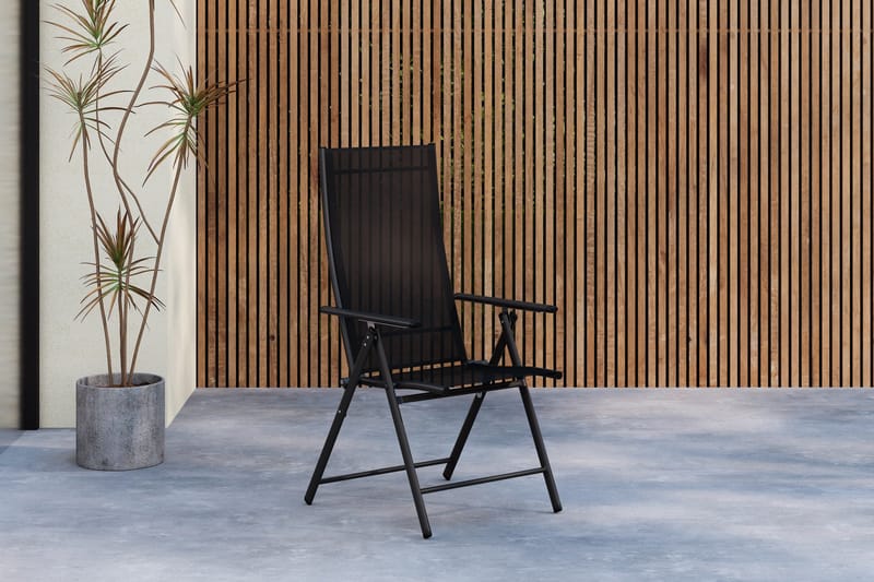 Levanzo Karmstol Utomhus - Svart - Products - Utemöbler & utemiljö - Balkong & altan - Balkongmöbler - Balkongstol