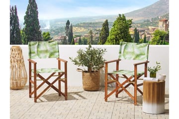 Salve Karmstol Utomhus - Brun/Grön/Vit - Products - Utemöbler & utemiljö - Balkong & altan - Balkongmöbler - Balkongstol