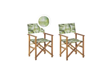 Salve Karmstol Utomhus - green/Vit/Ljusbrun - Products - Utemöbler & utemiljö - Balkong & altan - Balkongmöbler - Balkongstol
