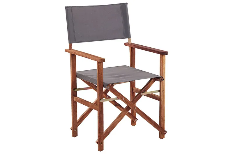 Salve Karmstol Utomhus, Mörkbrun/Grå