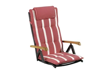 Positionsdyna Home med nackkudde Fritab Röd - Products - Utemöbler & utemiljö - Dynor - Positionsdynor