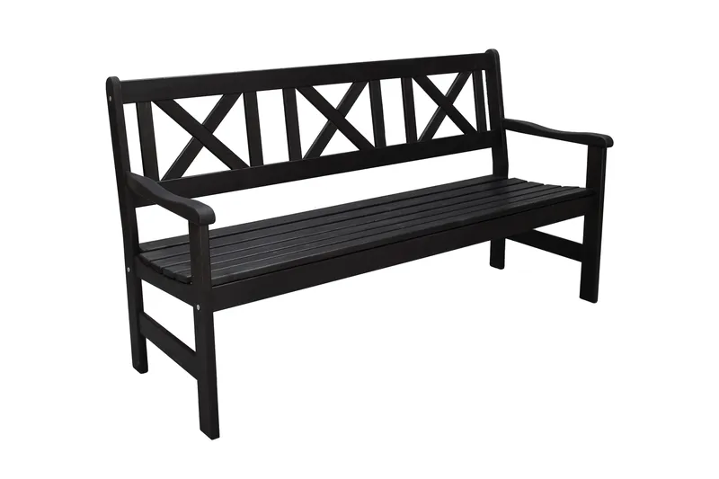 Olivo 3-sits Utesoffa, Kaffesvart