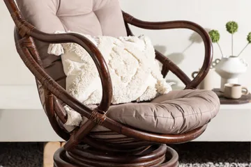 Swing Utefåtölj - Mörk Valnöt - Products - Utemöbler & utemiljö - Loungemöbler - Loungestol utomhus