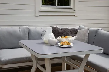 Virya HörnLoungegrupp Utomhus med Dynor Grå - Venture Home - Products - Utemöbler & utemiljö - Loungemöbler - Loungeset & loungegrupp