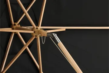 Corypho Parasoll 250 cm - Svart - Products - Utemöbler & utemiljö - Solskydd - Parasoll