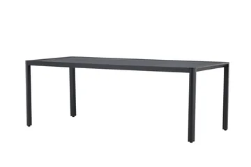 Giardini Matbord Utomhus 90x200 cm - Svart - Products - Utemöbler & utemiljö - Utebord & trädgårdsbord - Matbord utomhus