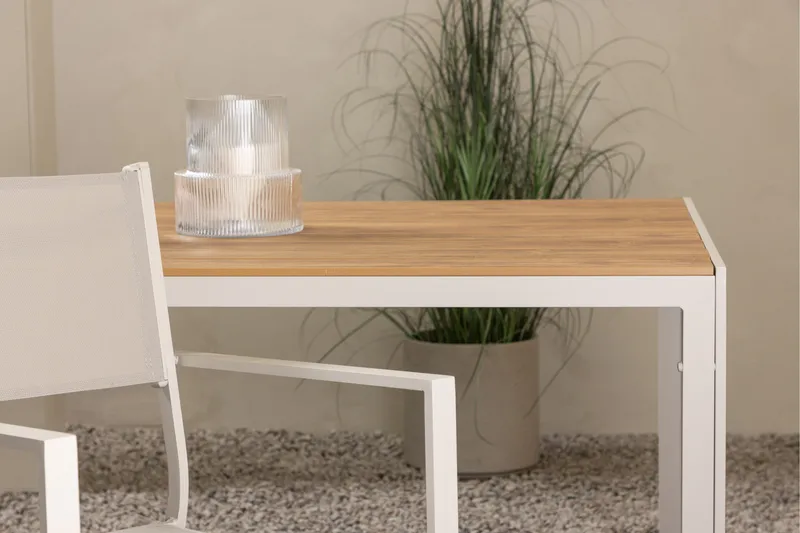 Break Matbord Utomhus 90x205 cm - Beige - Products - Utemöbler & utemiljö - Utebord & trädgårdsbord - Matbord utomhus