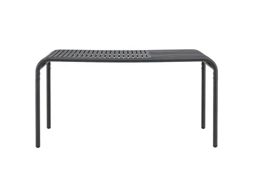 Gardeno Matbord Utomhus 90x150 cm utebord i aluminium - Svart - Products - Utemöbler & utemiljö - Utebord & trädgårdsbord - Matbord utomhus