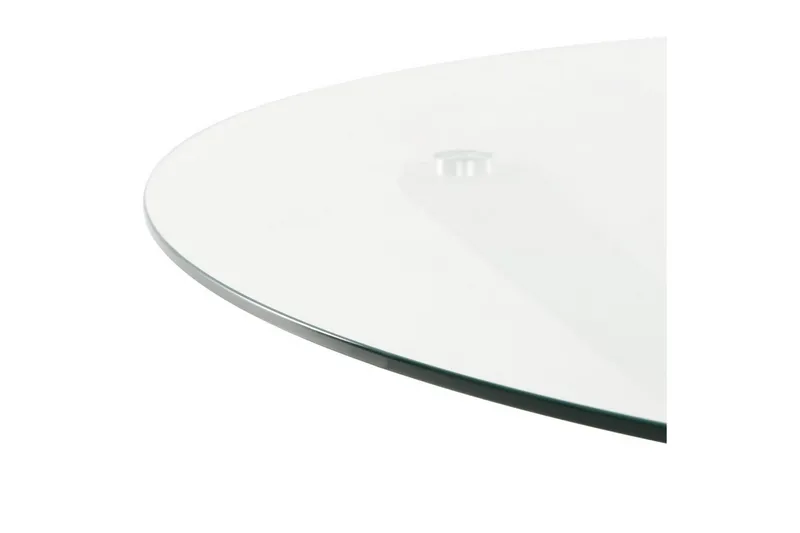 Runt bord Maletto - Vit, genomskinlig - Products - Utemöbler & utemiljö - Utebord & trädgårdsbord - Matbord utomhus