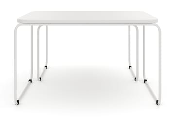 Usteryd Fyrkantigt satsbord utomhus 70x41x70 cm i stål / Metall - Beige - Products - Utemöbler & utemiljö - Utebord & trädgårdsbord - Loungebord & soffbord utomhus