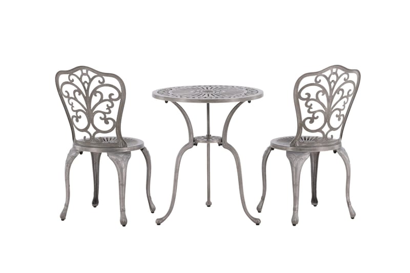 Nandin Balkonggrupp 2-sits - Silver - Products - Utemöbler & utemiljö - Utegrupp - Cafegrupp & cafeset