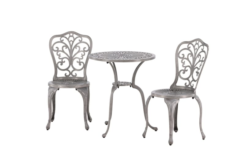 Nandin Balkonggrupp 2-sits - Silver - Products - Utemöbler & utemiljö - Utegrupp - Cafegrupp & cafeset