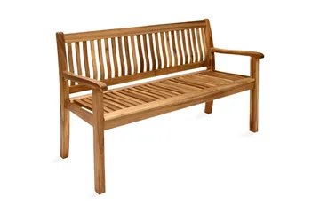Bänk Utomhus FINLAY 150x61xH91cm trä: Akacia - Products - Utemöbler & utemiljö - Utesoffa - Trädgårdsbänk & utebänk
