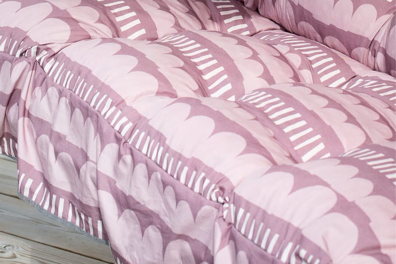 Teneriffa 3- pers. hammock, 84B - Grå/Rosa - Products - Utemöbler & utemiljö - Utesoffa - Hammock