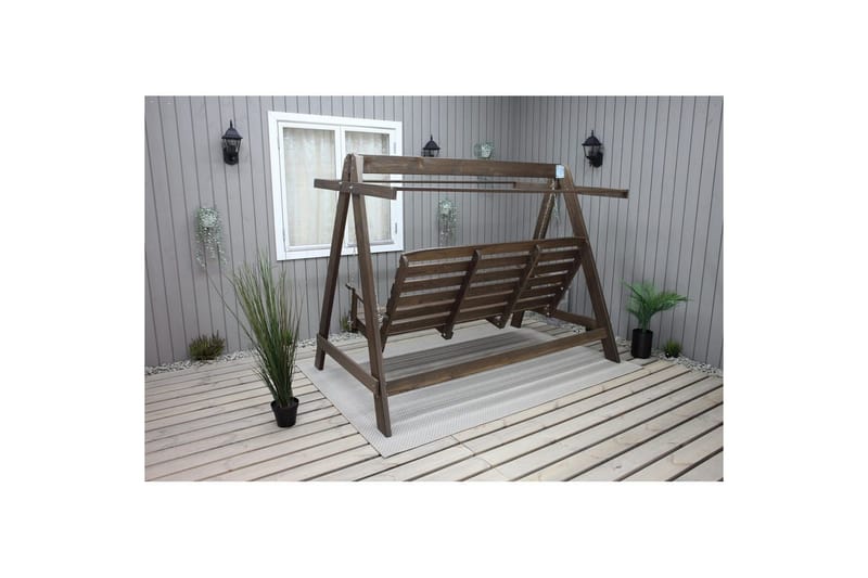 Hammock Pelle med Tak - Brun & Beige - Products - Utemöbler & utemiljö - Utesoffa - Hammock