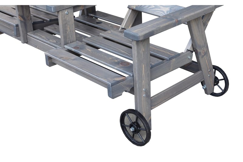 KIngdom Utebänk 177 cm - Grå - Products - Utemöbler & utemiljö - Utesoffa - Trädgårdsbänk & utebänk