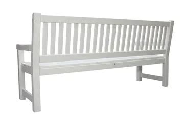 Rimforsa Trädgårdssoffa - Vitlaserad Furu - Products - Utemöbler & utemiljö - Utesoffa - Trädgårdssoffa