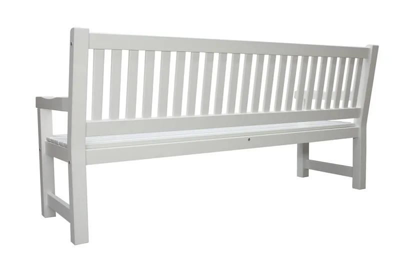 Rimforsa Trädgårdssoffa - Vitlaserad Furu - Products - Utemöbler & utemiljö - Utesoffa - Trädgårdssoffa