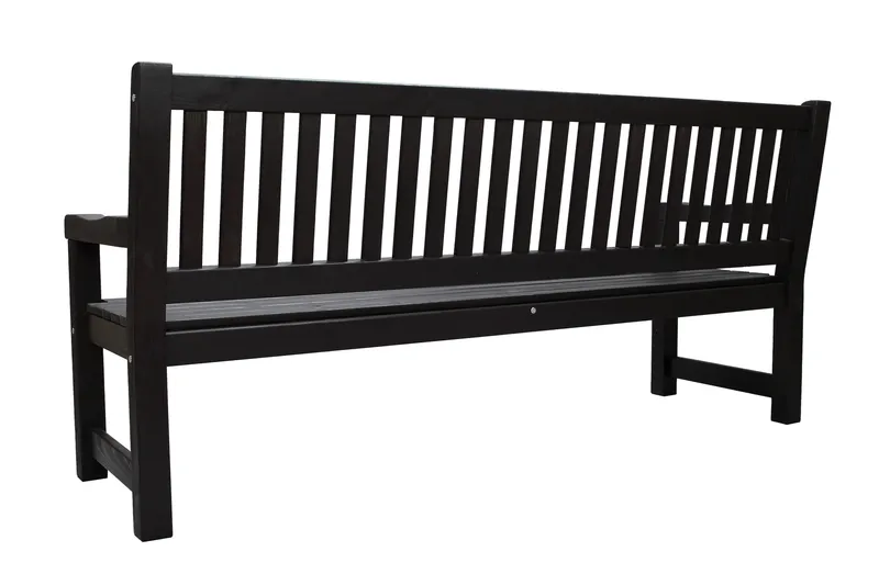 Rimforsa Utesoffa - Kaffesvart - Products - Utemöbler & utemiljö - Utesoffa - Trädgårdsbänk & utebänk