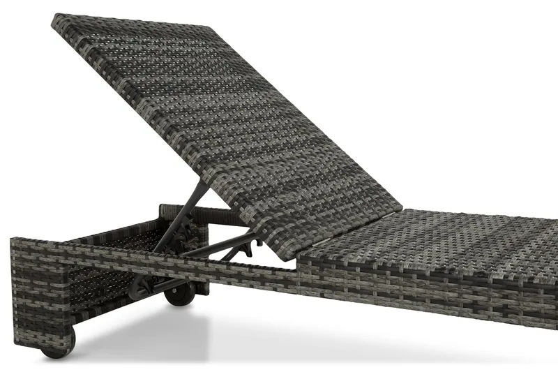 Bahamas Solsäng - Grå - Products - Utemöbler & utemiljö - Utestol & trädgårdsstol - Solsäng & solvagn