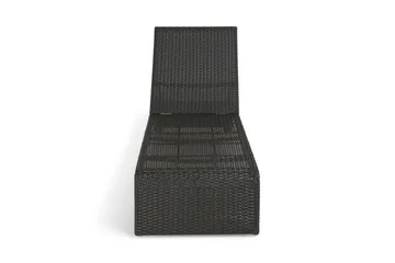 Bahamas Solsäng - Svart - Products - Utemöbler & utemiljö - Utestol & trädgårdsstol - Solsäng & solvagn