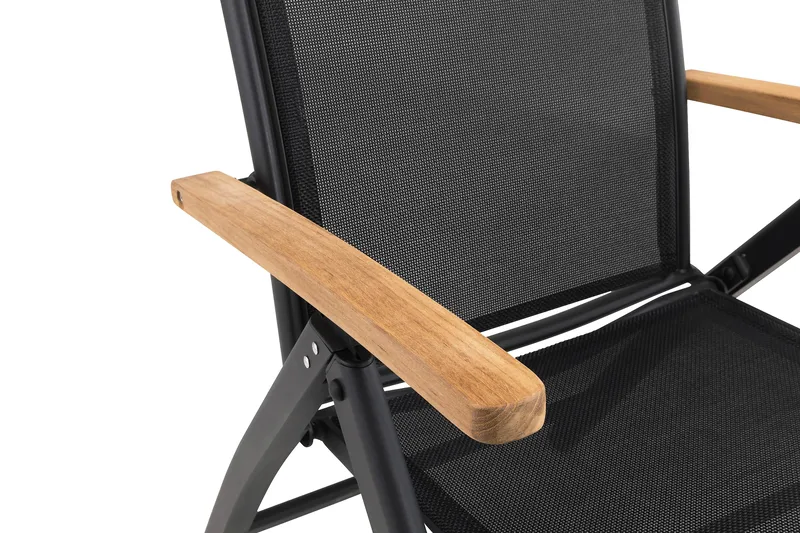 Las Vegas Positionsstol - Svart/natur - Products - Utemöbler & utemiljö - Utestol & trädgårdsstol - Positionsstol