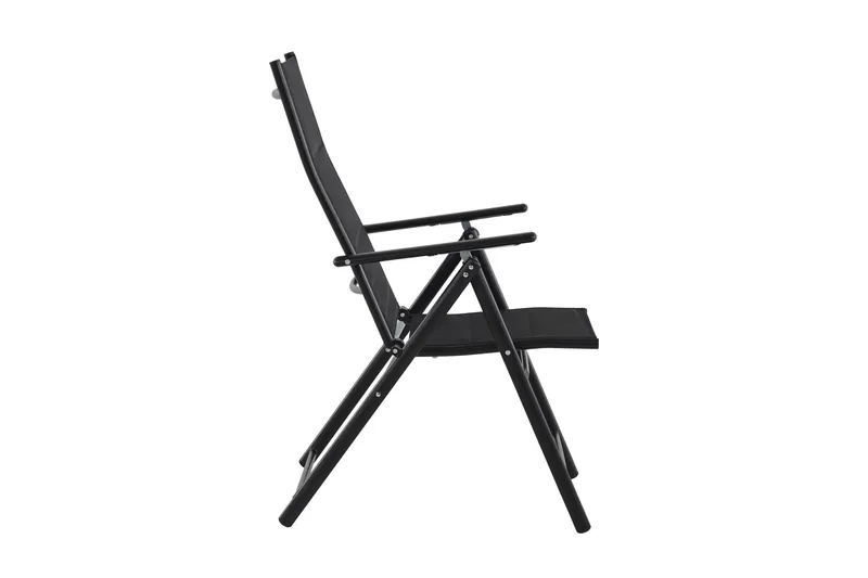 Maggie Vadderad Fällbar Positionsstol utomhus - Svart - Products - Utemöbler & utemiljö - Utestol & trädgårdsstol - Positionsstol