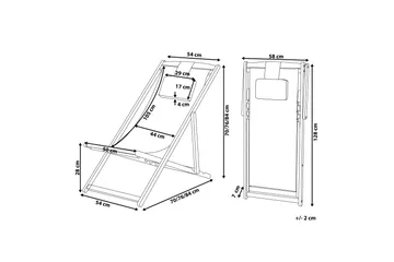 Oykel Solstol - Mörkgrå - Products - Utemöbler & utemiljö - Utestol & trädgårdsstol - Solstol