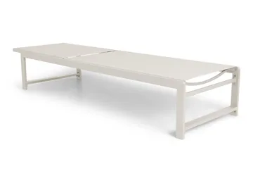 Sanna Solsäng Med Justerbart Ryggstöd - Beige - Products - Utemöbler & utemiljö - Utestol & trädgårdsstol - Solsäng & solvagn