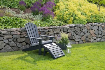 Tennessee Däckstol med Fotstöd Orkangrå - Hillerstorp - Products - Utemöbler & utemiljö - Utestol & trädgårdsstol - Solstol - Däckstol