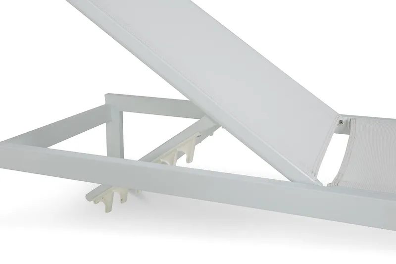 Tunis Solsäng - Vit - Products - Utemöbler & utemiljö - Utestol & trädgårdsstol - Solsäng & solvagn