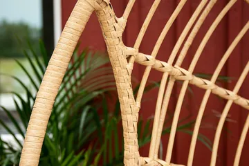 Viga Hängstol Utomhus - Svart/Natur - Products - Utemöbler & utemilj ö - Utestol & trädgårdsstol - Hängfåtölj & hängstol utomhus