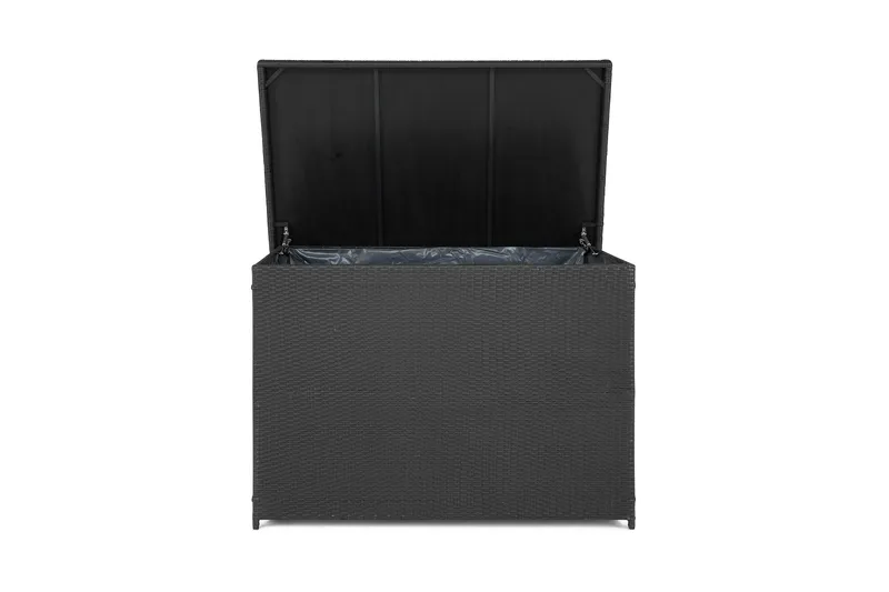 Gigant vattentät dynbox XL utomhus - Dynlåda i konstrotting (B150xD90xH101 cm) - Svart - Products - Utemöbler & utemiljö - Utomhusförvaring - Dynförvaring - Dynbox & dynlåda