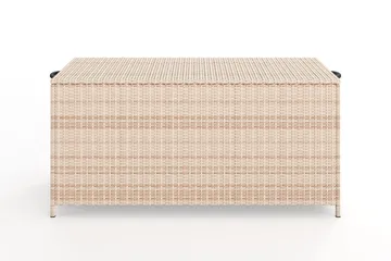 Zahara Dynbox utomhus i konstrotting med handtag 140x60x60 cm - Beige - Products - Utemöbler & utemiljö - Utomhusförvaring - Dynförvaring - Dynbox & dynlåda