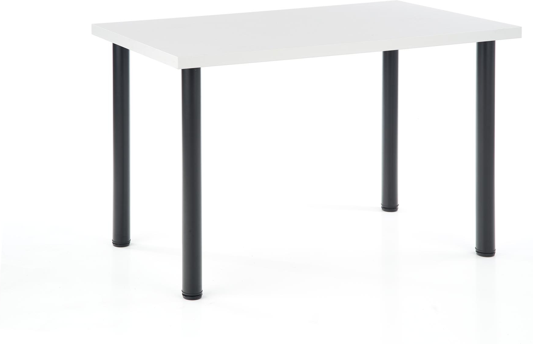 Buno spisebord 120 cm - Hvit/svart