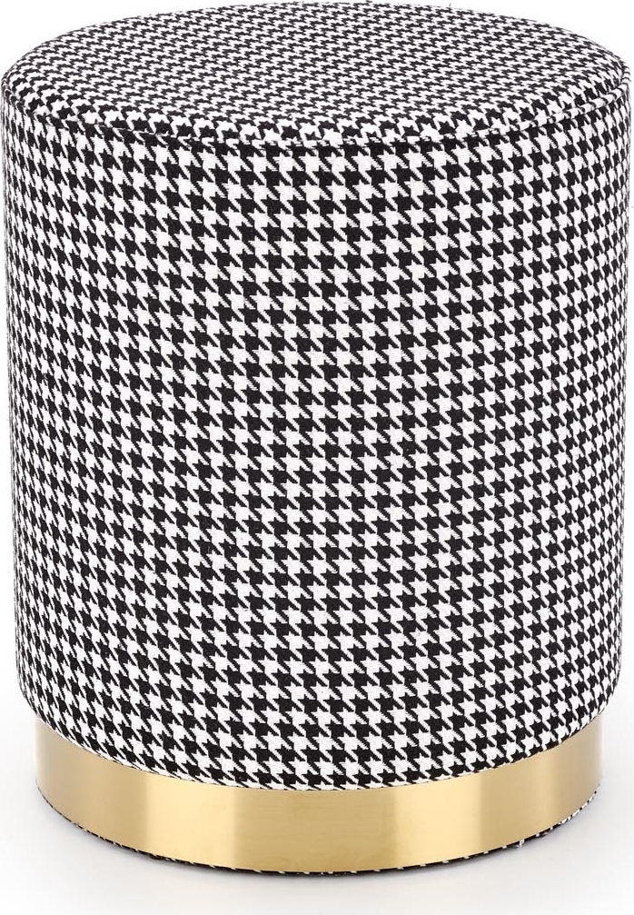 Puff Surya - Svart-hvitt mønstret Puff Surya - Svart-hvitt mønstret