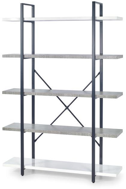 Bessie bokhylle - Hvit/sort Bessie bokhylle - Hvit/sort