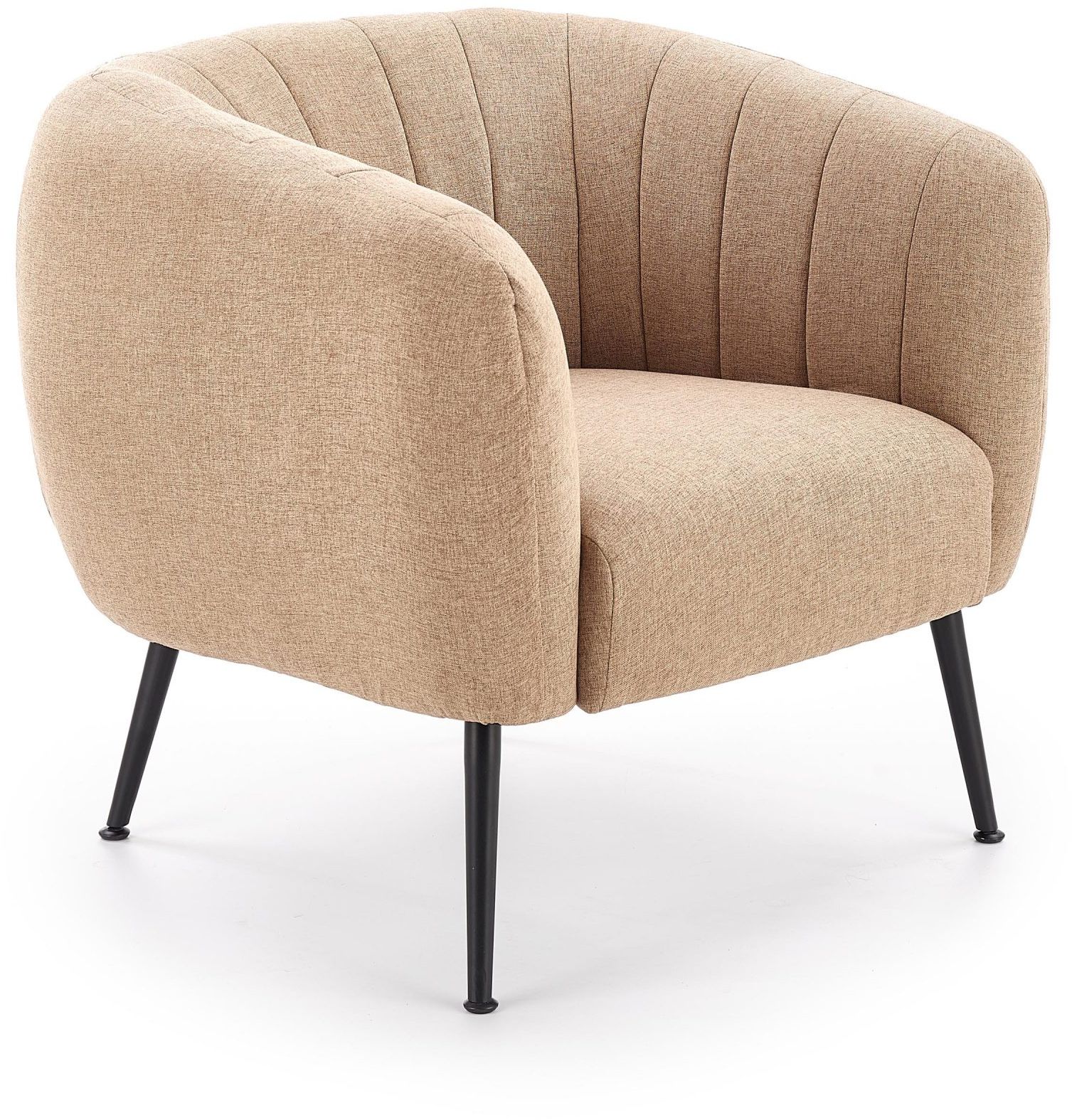 Dillon lenestol - Beige/svart